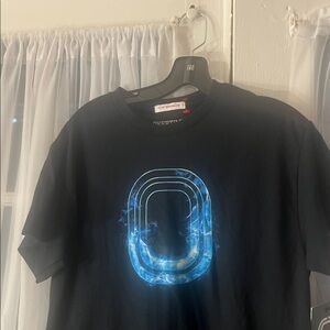 Overtime Blue Flame TEE Men’s Medium Black